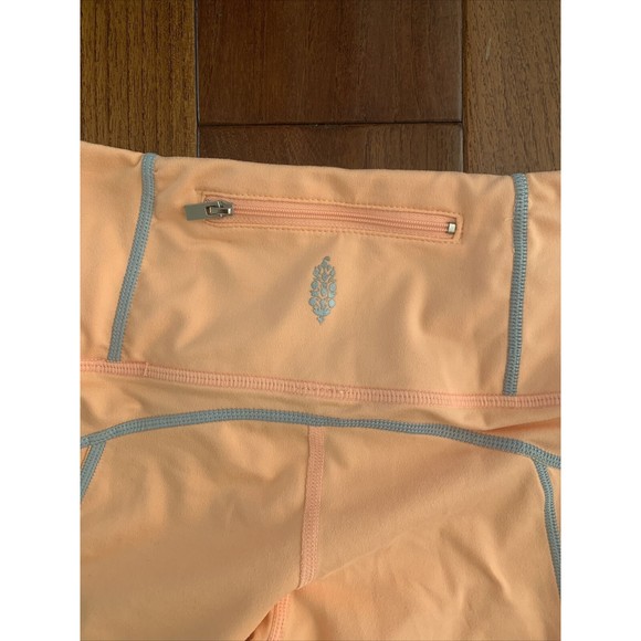 Free People Movement You're a Peach Orange and Gray Leggings (S) & Top (M) - Picture 6 of 15